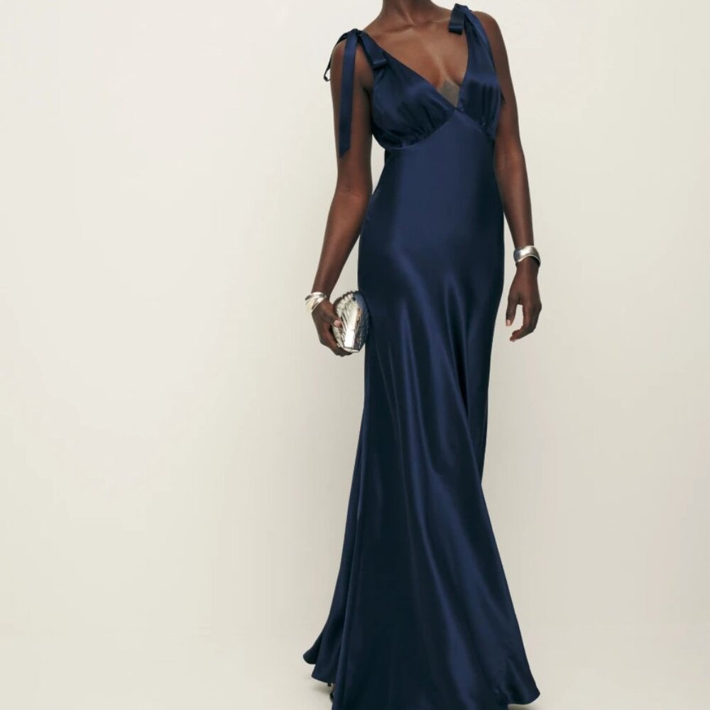 Reformation Pernille Silk Dress